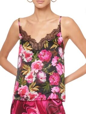CAMI NYC HELEN CAMI IN PLUM BLOSSOM SMALL $185